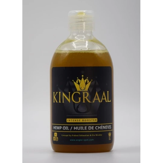 KINGRAAL Intense Booster Hempseed Oil / Hennep Olie 500ml - Image 2