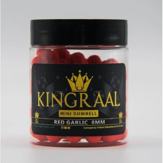 KINGRAAL Mini Dumbell Red Garlic 8mm 50gr - Image 3