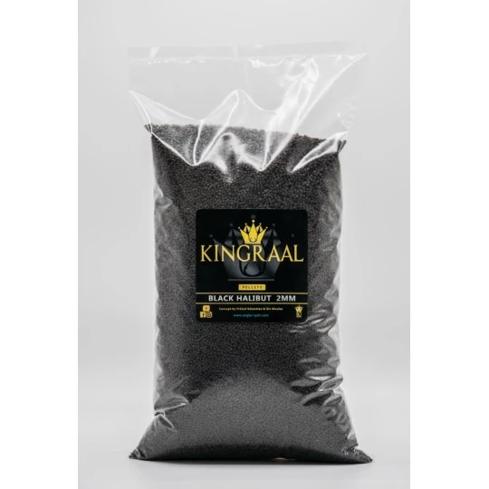 KINGRAAL Pellets Black Halibut 2mm - 2kg - Image 3