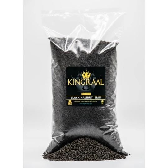 KINGRAAL Pellets Black Halibut 2mm - 2kg