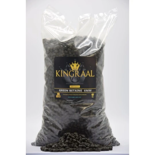 KINGRAAL Pellets Green Betaine 6mm - 2kg