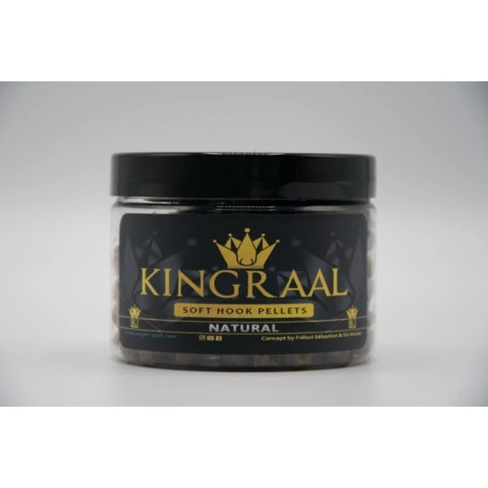 KINGRAAL Soft Hook Pellet 6mm Natural 100gr - Image 2