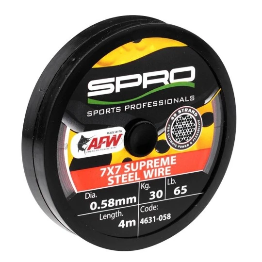 SPRO 7x7 Supreme Steel Wire 4m - Image 3